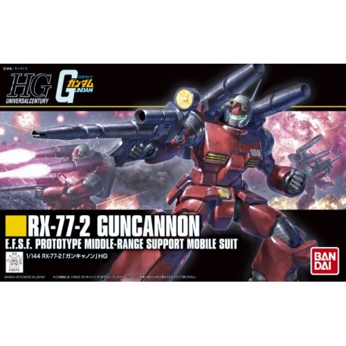 00-57402 HGUC G Gundam RZ-77-2 Guncannon E.F.S.F.Protype