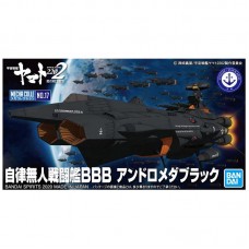 00-60741 Space Battleship Yamato 2202 Mecha Collection 17 Autonomous Combatant Ship BBB Andromeda Black