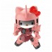 00-61029 Bandai SD Gundam Cross Silhouette Hello Kitty x Char's Zaku II Plastic Model