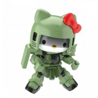 00-61030 Bandai SD Gundam Cross Silhouette Hello Kitty x Zaku II Plastic Model