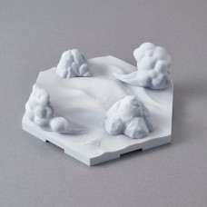 00-59550 Gundam Customize Scene Base 03 (Snowfield Ver.)
