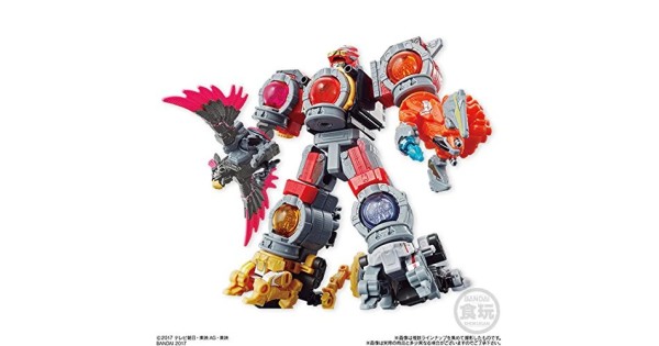 Uchu Sentai Kyuranger Combiner Mini-Pla Kyurenoh Kyutama Gattai Series