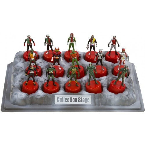 03-11455 Kamen Rider 15 Bottle Cap Mini-Figures Collection Retail