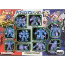03-06561 Takara Transformers Beast Wars Mini figure Set 10 pc- 2280y