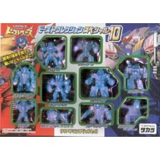 03-06561 Takara Transformers Beast Wars Mini figure Set 10 pc- 2280y