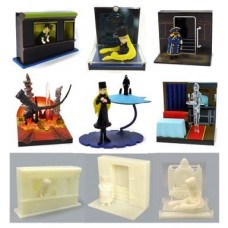 01-40066 Galaxy Express 999 Vignette Diorama Blind Box Trading Figure Collection (One Random Box)