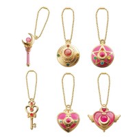 01-84968 Pretty Soldier Sailor Moon die-cast charm 300y - Set of 6