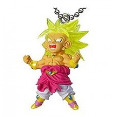 01-85059 Dragon Ball Z UDM Ultimate Deformed Mascot The Best 04 Keychain Figure Mascot - Super Saiyan 3 Broly