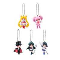 01-86629 Bishoujo Senshi Sailor Moon Sailor Moon Mini Figure Mascot  Swing 3 300y - Set of 5