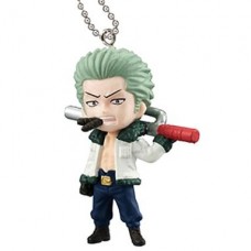 01-87218 One Piece Swing One Piece Kings 02 Mini figure Mascot Keychain 200y - Roronoa Zoro