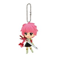 01-90728 Bandai Magic Knight Rayearth Figure Mascot Swing Keychain 300y - Shidou Hikaru