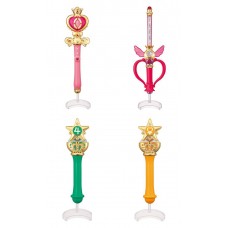 01-92191 Gashapon Sailor Moon Stick and Rod 2 Set - Set of 4