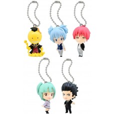 01-92232  Assassination Classroom Mini Figure Mascot Key Chain Swing  1st hour 300y - Set of 6