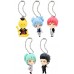 01-92232  Assassination Classroom Mini Figure Mascot Key Chain Swing  1st hour 300y - Set of 6