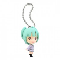 01-92232  Assassination Classroom Mini Figure Mascot Key Chain Swing  1st hour 300y - Kaede Kayano