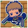01-92264 Attack on Titan Rubber Mascot Strap - Jean kirstein