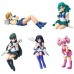 01-94179 Sailor Moon Desktop Mini Figure Collection Vol. 2 300y  - Set of 5