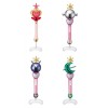 01-95769 Bishoujo Senshi Sailor Moon 20th anniversary Stick and Rod Collection Part 3 500y - Set of 4