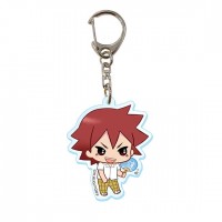 01-97039 Bandai YowaMushi Pedal Grande Road In Summer Capsule Clear Key Chain 300y - Naruko Shoukichi