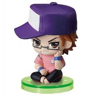 01-97116 Ace of Diamond Baseball Suwarase Team Sitting Mini Figures Capsule Toy 400y - Miyuki Kazuya