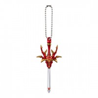 01-97125 Magic Knight Rayearth - Sword of Magic Knight Keychain 300y - Hikaru Shidou Hikari no Tsurugi 4th Stage