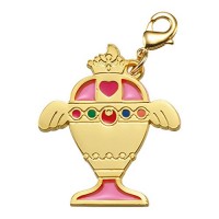 01-97187 Sailor Moon Stained Charm Locket with Clasp 300y - Rainbow Moon Chalice