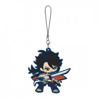 01-97263 Touken Ranbu -ONLINE- Capsule Rubber Mascot Part 3 300y - Rikuoku Moriyoshi