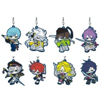 01-97265 Touken Ranbu Online Capsule Rubber Mascot 04 300y - Set of 8