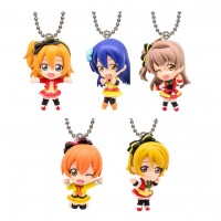 01-02887 Love Live! School Idol Project Swing Mini Figure Mascot  Pt 08 300y - Set of 5