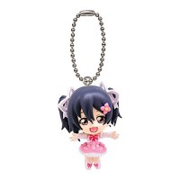 01-03018 Love Live! School Idol Project Movie Swing 09 Figure Mascot Keychain 300y - Yazawa Nico