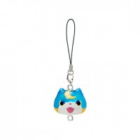 01-03078 Yo-Kai Watch Puni Puni Big Mascot / Strap 300y  - Shogunyan (Bushinyan)