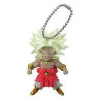 01-06522 Bandai Dragon Ball Z UDM Ultimate Deformed Mascot  Burst 20 Keychain Figure Mascot - Super Saiyan Broly