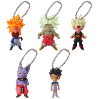 01-06522 Gashapon Dragon Ball Z UDM Ultimate Deformed Mascot Burst 20 200y - Set of 5