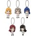 01-09307 Love Live! School Idol Project Sunshine!! Mini Figure Mascot Keychain / Swinger Part 01 - Set of 5