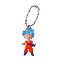 01-10925 Dragon Ball Super Ultimate Deformed Mascot UDM The Best 16 Mini Figure Mascot / Keychain 200y - Super Saiyan God Super Saiyan (SSGSS) Son Goku