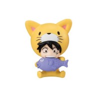 01-10998 TV Animation One Piece Nyan Piece Mini Figure  Mascot 300y - Monkey D. Luffy