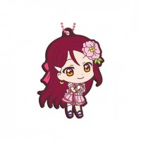 01-13123 Bandai School Idol Project Love Live! Sunshine !! Capsule Rubber Mascot 03 300y - Riko Sakurauchi