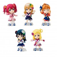 01-13309 Love Live! Sunshine!! School Idol Project Cho Collect Plus Part 2 Mini Figure  400y - Set of 5