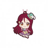 01-13369 School Idol Project Love Live! Sunshine!! Rubber Mascot 04 300y - Riko Sakurauchi