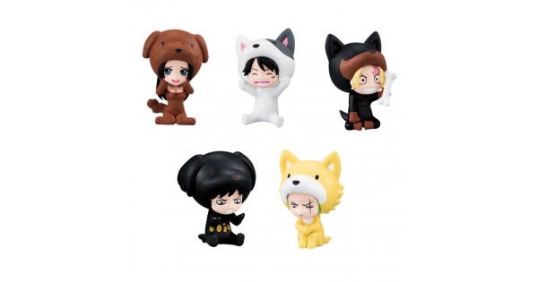From TV Animation ONE PIECE Wanpies (Wan Piece) Mascot - Set