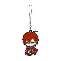 01-17929 Bungo To Alchemist Capsule Rubber Mascot 300y - Osamu Dazai