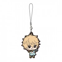 01-17955 Bandai  Black Clover Capsule Rubber Mascot Strap 300y - Luck Voltia