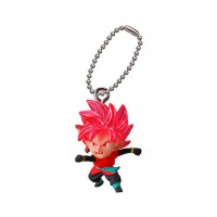 01-17967 Dragon Ball Z UDM Ultimate Deformed Mascot The Best 21 Keychain Figure Mascot 200y - Super Avatar Hero Type