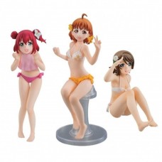 01-22741 Bandai School Idol Project Love live! Sunshine!! Gasha Portraits 04 500y - Set of 3