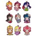 01-23379 Bandai  Love Live!  School Idol Project Sunshine!! Capsule Rubber Mascot Vol. 8 300y - Set of 9