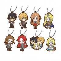 01-26915 Sword Art Online SAO  Alicization Capsule Rubber Mascot Vol. 2 300y - Set of 8