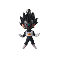 01-27115 Dragon Ball Super UDM Ultimate Deformed Mascot The Best Vol. 27 Mini Figure Mascot  200y - Black Masked Saiyan Vegeta Xeno Time Breaker Vegeta