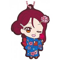 01-29377 Love Live! School Idol Project Sunshine!! Capsule Rubber Mascot Vol. 11 Yukata Kimono Dress Version 300y - Riko  Sakurauchi 