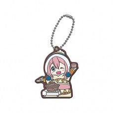 01-29485 Yuru Camp Capsule Rubber Mascot 300y - Nadeshiko Kagamihara