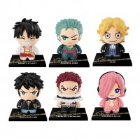 01-29565 From TV Animation One Piece KoreChara!  ColleChara Vol. 2 300y - Set of 6